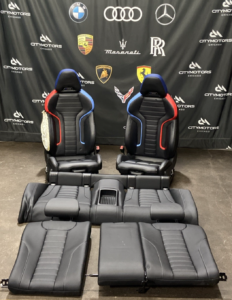 2022-2023 BMW M2 G87 Coupe M-Sport Seat Seats Front & Rear Black OEM *NOTE*