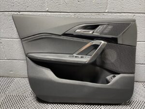 2023-2025 BMW X1 U11 Front Left Door Card Cover Trim Leather Black OEM