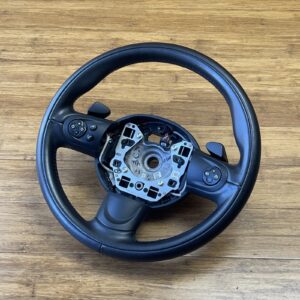 2007-2016 Mini Countryman R60 Sport Steering Wheel Black Leather W/ Shifters OEM