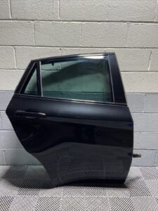 2008-2014 BMW X6M E71 Rear Right Door Shell Panel Sapphire Black OEM *NOTE*