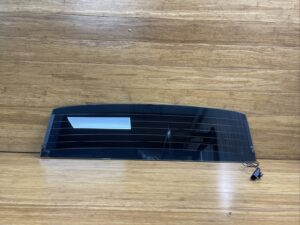 2008-2015 Audi R8 Rear Black Partition Window Glass Panel OEM Original