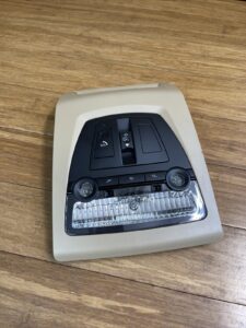 2009-2017 BMW X3 F25 Front Switch Unit Reading Light Dome Light Beige OEM