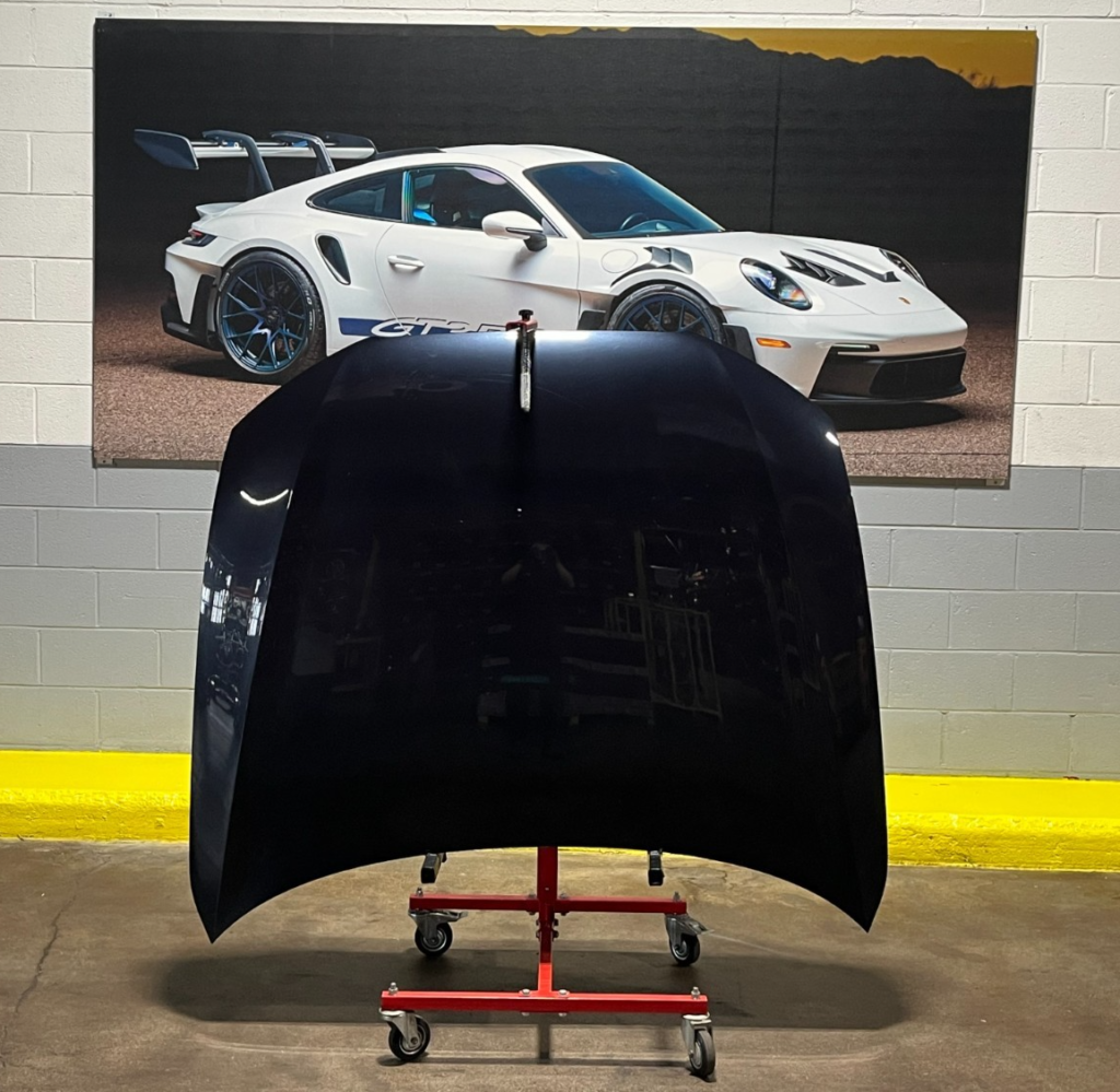 2012-2018 Audi A6 C7 Engine Hood Bonnet Shell Panel Front Blue LX5R OEM *NOTE*