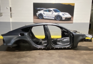 2012-2018 Audi RS7 C7 Quarter Panel Body Structure Cut Rear Right Gray OEM