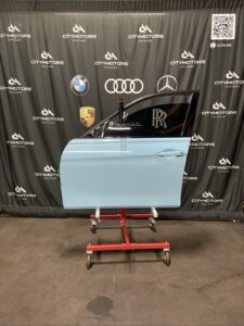 2012-2019 BMW 335i F30 Front Left Side Door Wrapped Film Metallic OEM *NOTE*
