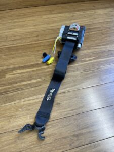 2013-2015 BMW E84 X1 Front Right Seat Belt Retractor Black OEM 72112991284
