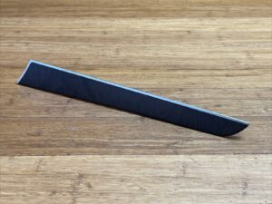 2013-2016 Audi A4 S4 B8 Rear Right Door Panel Trim Molding Wood Brown OEM