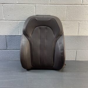 2014-2019 BMW X5 F15 Front Left Upper Seat Backrest Cushion Leather Brown OEM