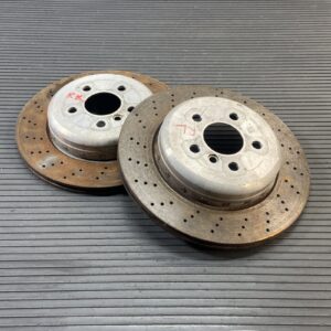 2014-2020 BMW i8 I12 330mm Brake Rotor Disc Rear Left & Right Set of 2 OEM