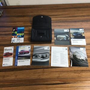 2014 BMW 328i (F30) Owners Manual SERVICE Guide BOOK BOOKLET Set w/ Case + CD
