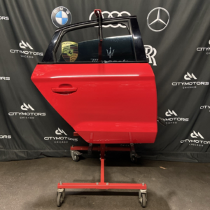2015-2018 Audi S3 8V Door Shell Assembly W/ Glass Rear Right Red LZ3M OEM *NOTE*