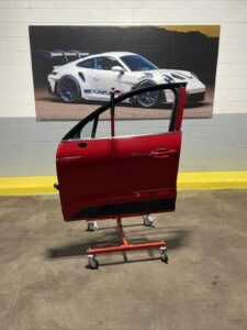2015-2026 Porsche Macan 95B Front Left Side Door Shell Red OEM Panel *NOTE*
