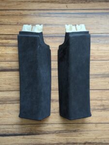2016-2017 BMW F13 M6 6-SERIES Coupe Alcantara B Pillar Cover Trim Pair Set OEM