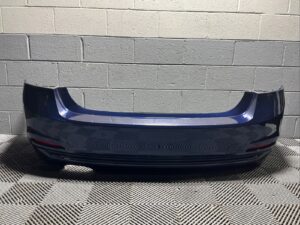 2016-2018 BMW 320 328 330 F30 Rear Bumper Mediterranblau Metallic C10 OEM *NOTE*