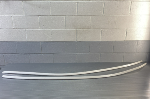2016-2022 BMW 750i G12 Left & Right Roof Molding White A96 Set of 2 OEM *NOTE*