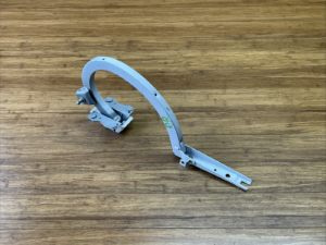 2016-2022 BMW 750i G12 Sedan Rear Right Trunk Deck Lid Hinge White A96 OEM