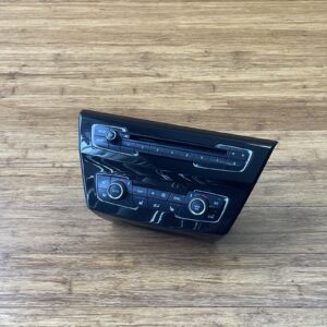 2016-2023 BMW X1 F48 2.0L AWD A/C Heater Climate Control W/ Radio Black Unit OEM