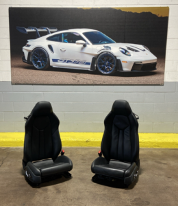 2016-2024 Audi R8 4S Coupe Front Left & Right Seat Leather Black OEM *NOTE*