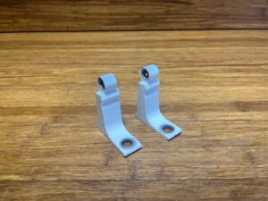 2016-2024 Audi R8 4S Front Left Lower Hinge Door Set of 2 Gray 4S0831401 OEM