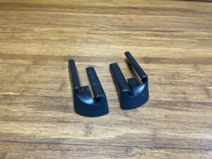 2016-2024 Audi R8 4S Front Left & Right Side Seat Rail Cover Set of 2 OEM