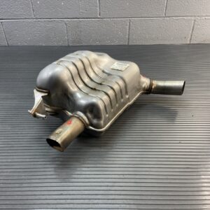 2017-2018 Mercedes C300 C205 Exhaust Muffler Rear Left Gas Line 38K Miles OEM