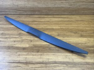 2017-2019 Audi Q7 4M Rear Sunblind Sunshade Cover Trim Brown OEM 4M0861355A