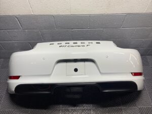 2017-2019 Porsche 911 Carrera T Rear Bumper Cover Moulding OEM Genuine NOTE