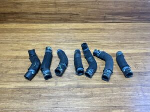 2017-2023 Audi R8 4S 5.2L Engine Coolant Pipe Water Hose Pipe Set of 7 OEM