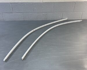 2017-2023 Audi R8 4S Left & Right Roof Molding Trim White LY9C Set of 2 OEM