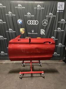 2017-2023 Mercedes C 300 C205 Front Left Side Door Shell Red OEM *NOTE*