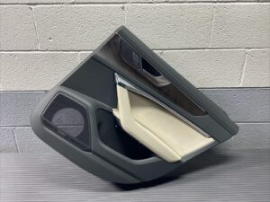 2018-2023 Audi A6 C8 Rear Right Door Card Interior Trim Panel  White OEM NOTE