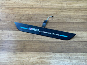 2018-2024 BMW M8 F93 Front Right Trim Cover Door Sill Lighted OEM *NOTE*