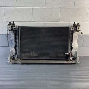 2018-2025 Audi A8L D5 A/C Radiator Support Fan Shroud Assembly 88K Miles OEM