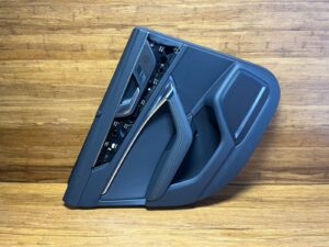 2019-2021 Audi A6 C8 Quattro Rear Left Driver Side Door Trim Panel Black OEM