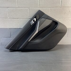 2019-2022 BMW X7 G07 Door Trim Panel W/ Sunshade Black Rear Left OEM *NOTE*