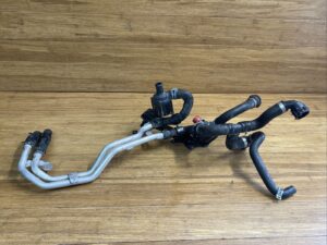 2019-2025 Audi A6 C8 2.0L Radiator Cooling Coolant Pump W/ Hose Pipe OEM