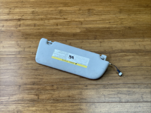 2019-2025 Audi A8L D5 3.0L AWD Sun Visor Cloth Silver Front Left Side OEM