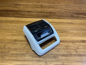 2019-2026 BMW X7 G07 Center Console Rear Trim Panel W/ HVAC Vent Switch OEM