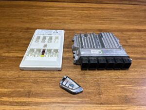 2019-2026 BMW X7 G07 ECM BDC DME Key Remote Control Module Unit Set of 3 OEM