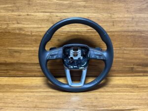 2021-2025 Audi A4 Quattro 3-Spoke Steering Wheel Black 8W0419091GM OEM *NOTE*