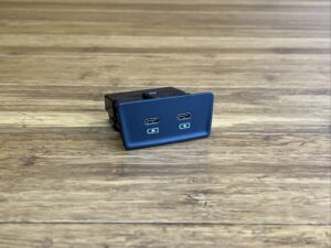2022-2024 Audi A3 Rear Center Console Double USB-C Port 8Y0035954 OEM