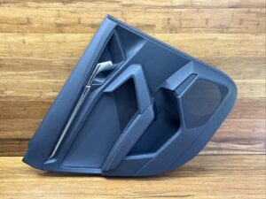 2022-2024 Audi S3 8Y Rear Left Side Door Panel Card Black OEM *NOTE*