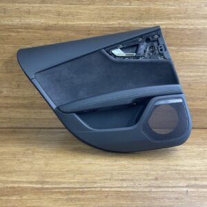 OEM 2012-2018 Audi RS7 Rear Left Interior Door Card Trim Panel Alcantara NOTE