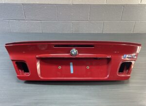 2000-2006 BMW M3 E46 Trunk Lid Tailgate Imola Red Rear Side 8262029 OEM *NOTE*