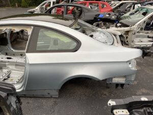 2008-2013 BMW M3 E92 Coupe Quarter Panel Body Structure Cut Rear Left OEM