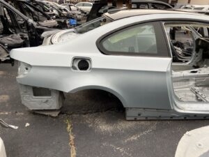 2008-2013 BMW M3 E92 Coupe Quarter Panel Body Structure Cut Rear Right OEM