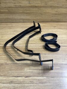 2008-2015 Audi R8 42 4.2L Fuel Gas Tank Support Strap Bracket Set of 3 OEM