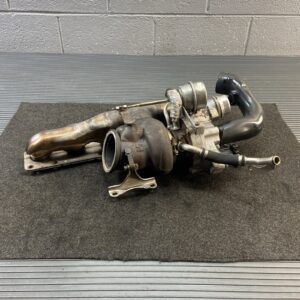 2010-2017 BMW 535xi F10 3.0L N55 Engine Turbocharger w/ Exhaust Manifold OEM