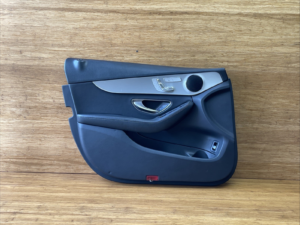 2011-2025 Mercedes C63 W205 Front Left Interior Door Trim Panel Black OEM *NOTE*