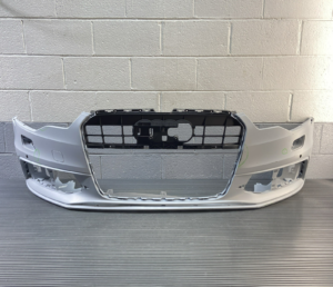 2012-2015 Audi A6 C7 S-Line Front Bumper Cover Primed W/ PDC Holes OEM *NOTE*